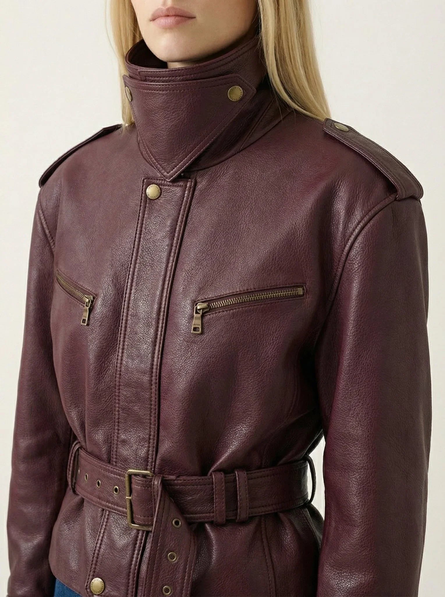 Burgundy Jacket