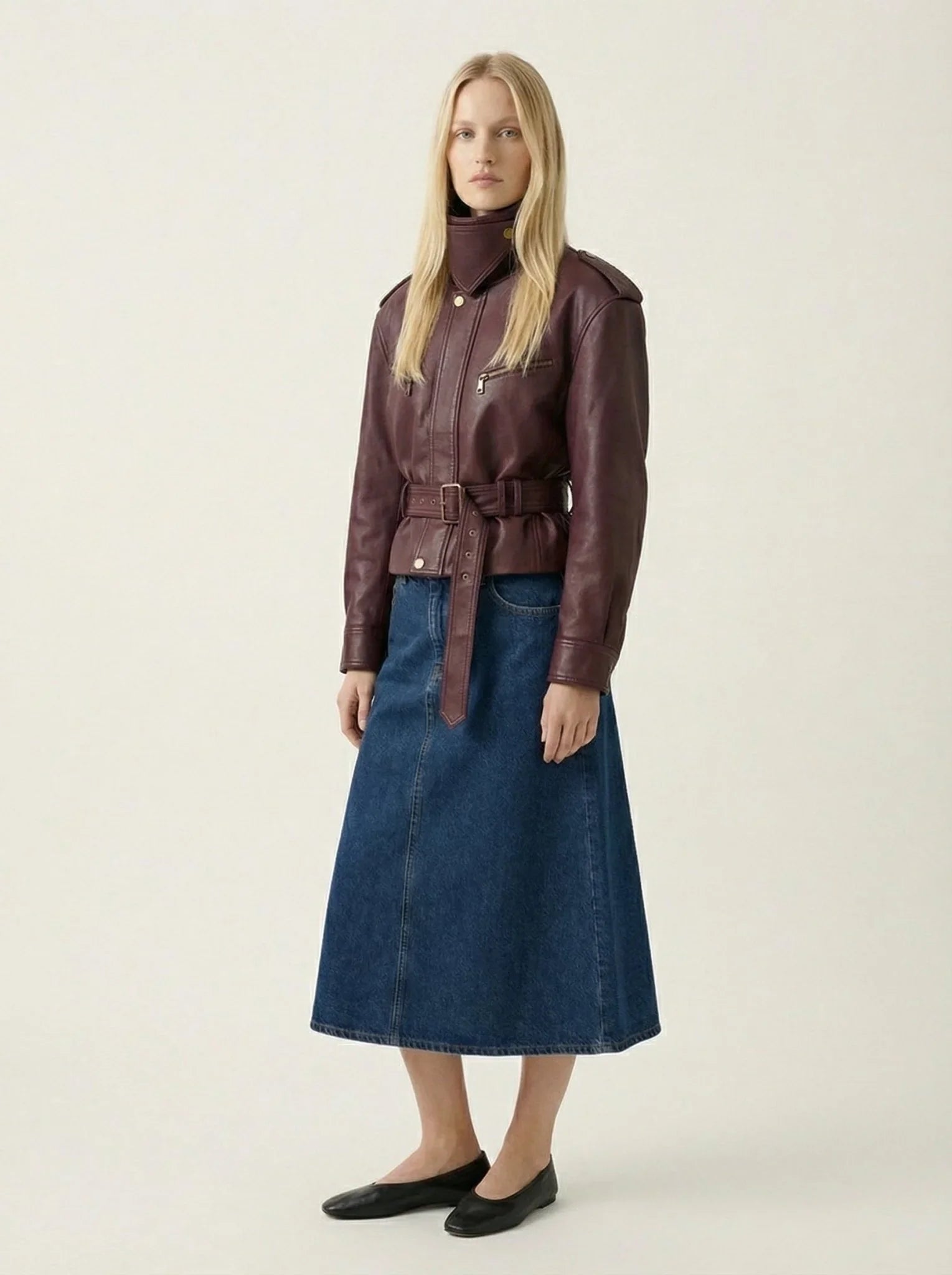 Burgundy Jacket