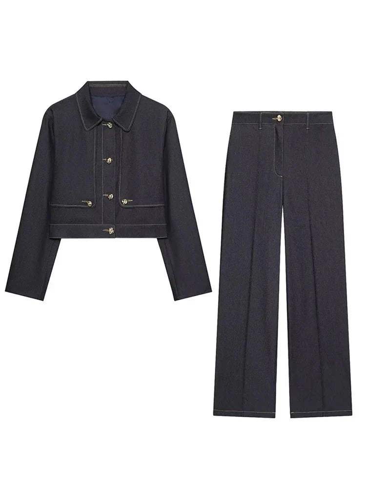 Camille Denim Set
