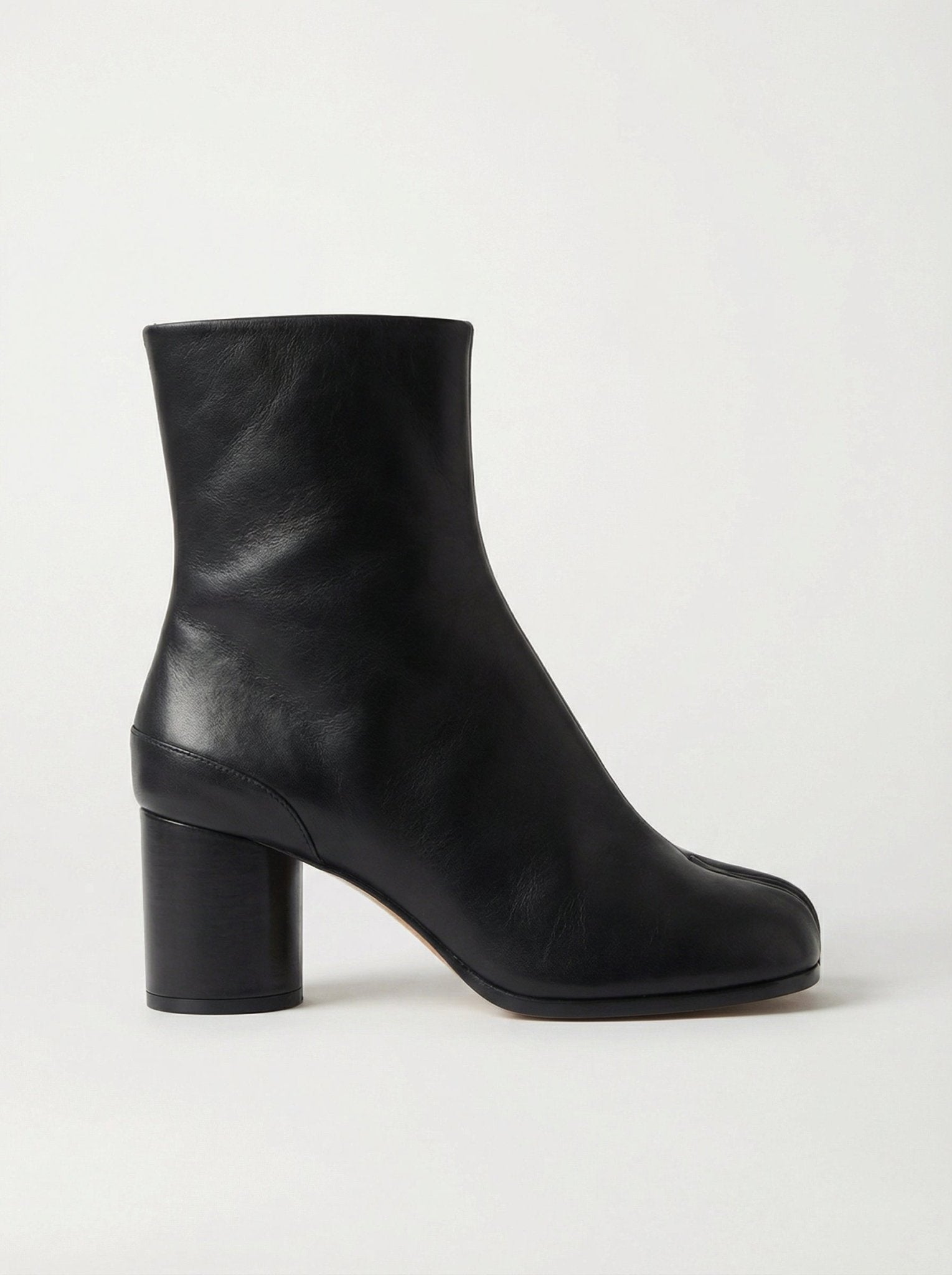 Noir Tabi Ankle Boots