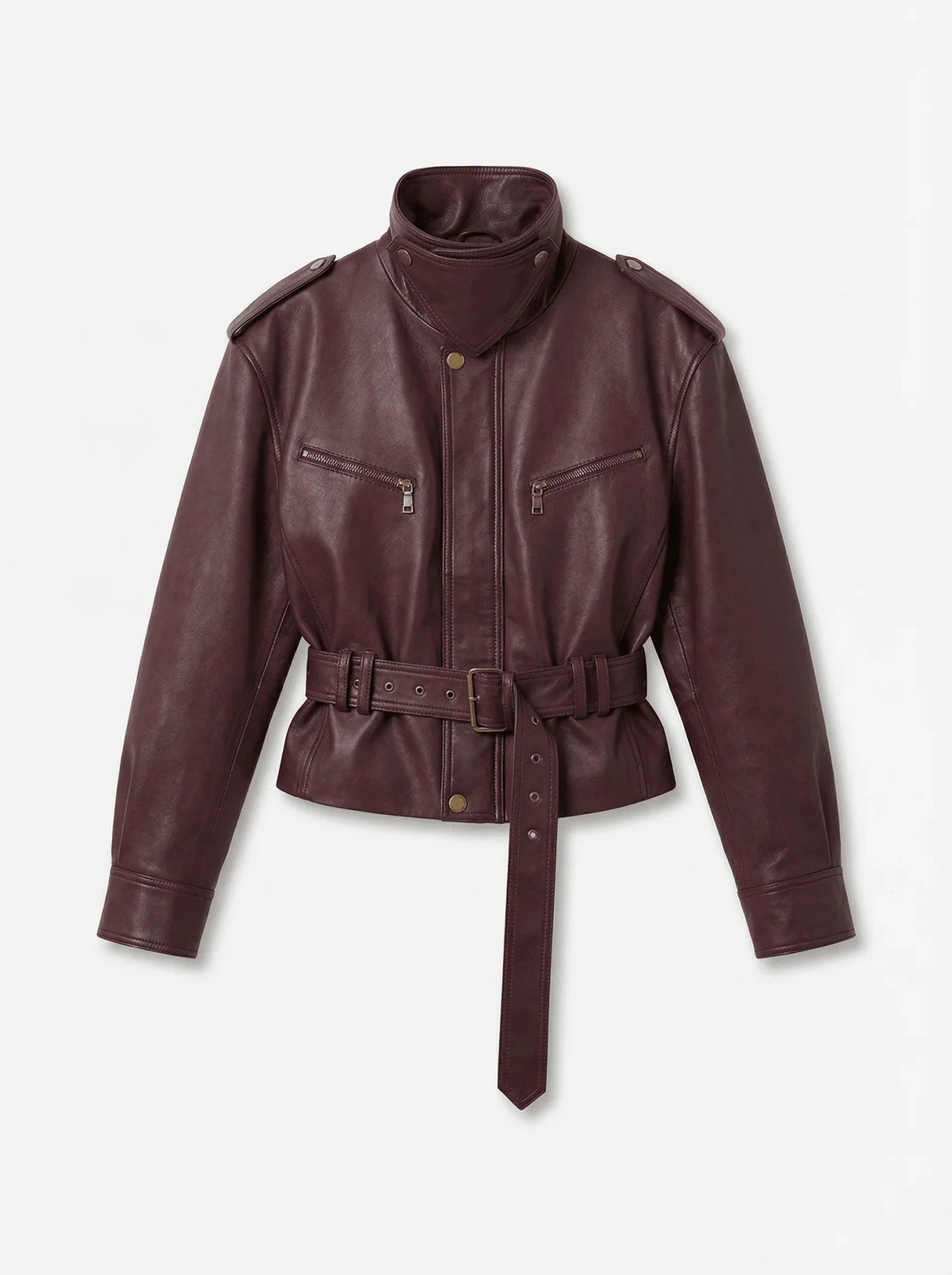 Burgundy Jacket