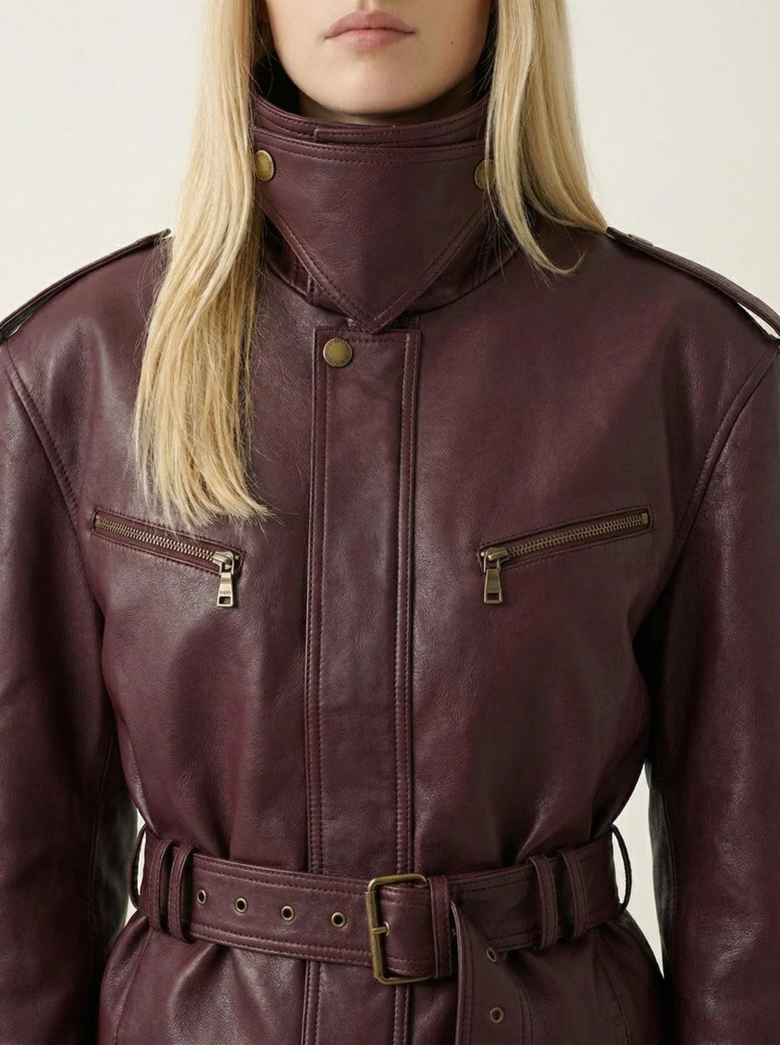Burgundy Jacket
